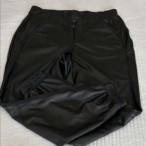 Wit & Wisdom Black Faux Leather Pants